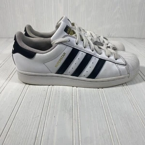 Adidas Superstar White Black Casual Shoes 789002 Men’s Size 7 Women’s Size 5 - Picture 1 of 8