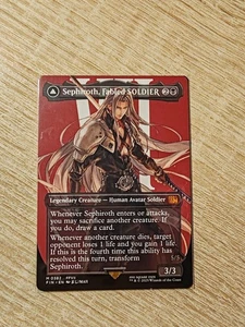 Sephiroth, Fabled Soldier Foil Borderless MtG: Final Fantasy 0382 - Bild 1 von 1