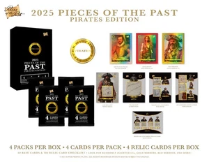 2025 Super Break Pieces of the Past Pirates Edition Hobby Factory Sealed Box - Foto 1 di 1