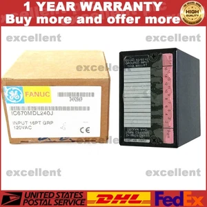 New In Box GE FANUC IC670MDL240J PLC Module - Picture 1 of 4
