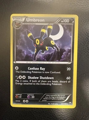 Umbreon 61/108 Dark Explorers Regular LP - Image 1 of 2