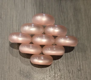 MCM LUCITE MOONGLOW ROSA GEOMETRISCHE BROSCHE - Bild 1 von 8