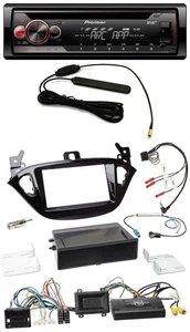 Pioneer CD USB Lenkrad DAB MP3 Autoradio für Opel Adam Corsa E ab 2013 PDC - Bild 1 von 12