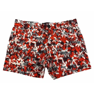 Pantalones cortos chinos Banana Republic para mujer Hampton Fit rojo blanco y azul talla 4 Foto 1 de 4