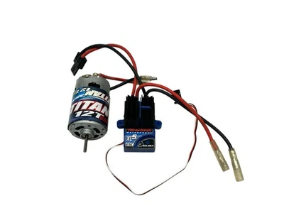 Traxxas XL-5 Impermeable Esc con Conector Trx y Motor Cepillado Titan 12T 550 #16944 Foto 1 de 4