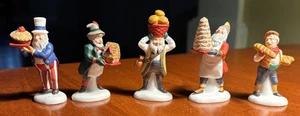 DEPT 56 North Pole "Early Rising Elves" 5er Set Zubehör 56369 NEU im Karton - Bild 1 von 14