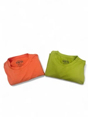 Yeti Men's Performance Stretch L/S • лайм и оранжевый • комбинированный - Изображение 1 из 4