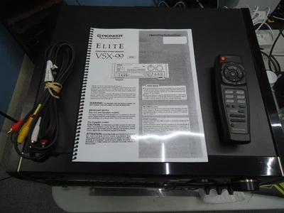 Receptor AV Pioneer Elite VSX99 probado funciona increíblemente bien $275 con paquete Foto 1 de 4