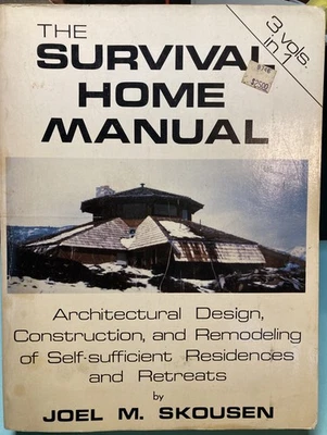 THE SURVIVAL HOME MANUAL Joel Skousen Design Construction Self Sufficient - 1977 - Image 1 of 4