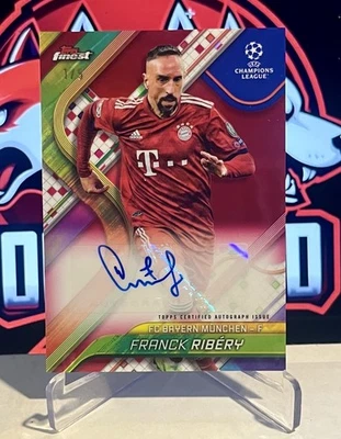 🔥 Topps Finest UCC 1/5 - /5 Auto Franck Ribéry #BA-FR Bayern München 125 1/1 🔥 - Bild 1 von 3