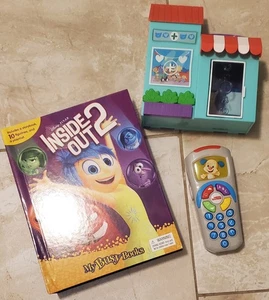 Libro de actividades de adentro hacia afuera Pepa Pig House y teléfono interactivo juguetes para niños - Imagen 1 de 4