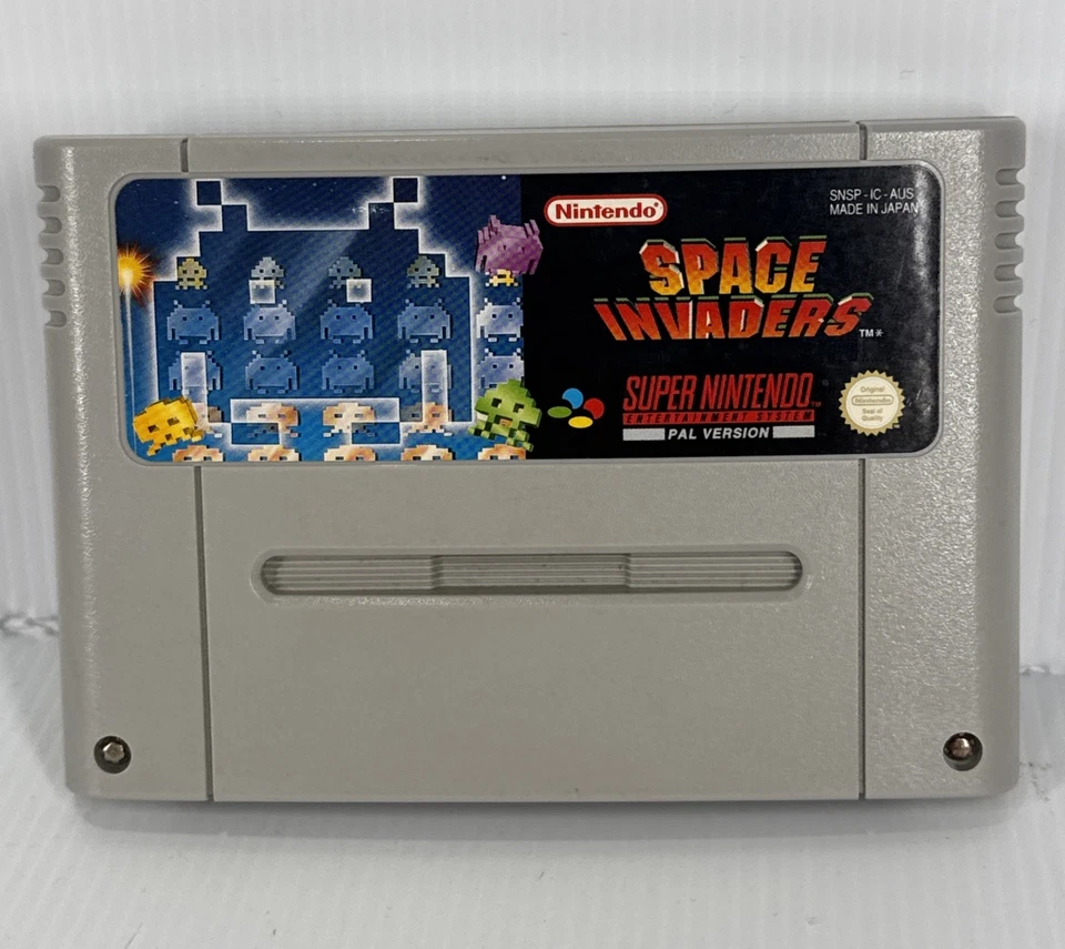 Space Invaders Super Nintendo SNES Cartridge Only Good Condition PAL Version - Image 1 of 4