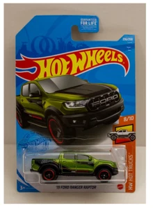 Hot Wheels 2021, '19 Ford Ranger Raptor Green, HW Hot Trucks 8/10, 236/250 - Picture 1 of 2