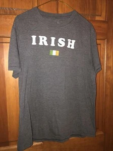 Sonoma Herren grau kurzärmlig irisches Logo T-Shirt Größe Medium - Bild 1 von 10