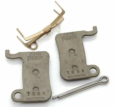 Pastilhas de freio genuínas Shimano A01S, M975 M96x M800 M77X M765 M665 M601 M595 M585 - Imagem 1 de 3