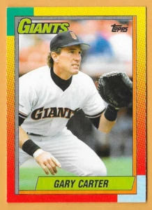 GARY CARTER SAN FRANCISCO GIANTS #19T - TOPPS TRADED NM-MT 1990 - Picture 1 of 2