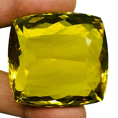 Enorme piedra preciosa suelta brillante citrino oro verde natural certificado VVS 258,1 quilates Foto 1 de 4