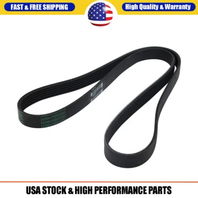 New Serpentine Belt For 2011-2016 Hyundai Sonata Optima HYBRID 25212-2G65 US Foto 1 de 4