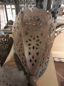 Moroccan black wall light with ball H36 x W28cms - Picture 1 of 1