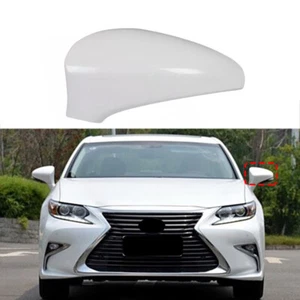 Front Left Door Side Mirror Cover Outer Shell Pure White For Lexus ES 2013-2017 - Picture 1 of 7