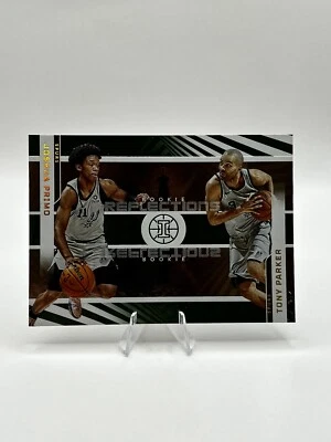 2021-22 Illusions Tony Parker Joshua Primo Rookie Reflections RC #19 Spurs - Image 1 of 2