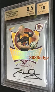 2012 SELECT SIGNATURE AUTO: DARREN LOCKYER #6/76 AUTOGRAPH BGS 9.5 GEM MINT 1/1 - Picture 1 of 2