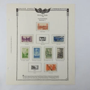 Vintage US Gedenkmarke Minkus Pg 85 1934 Nationalparks - Bild 1 von 2