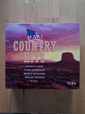 Various Artists: "48 NO. 1 COUNTRY HITS" (3 CDs im Schuber von 1995) neuwertig! - Bild 1 von 4