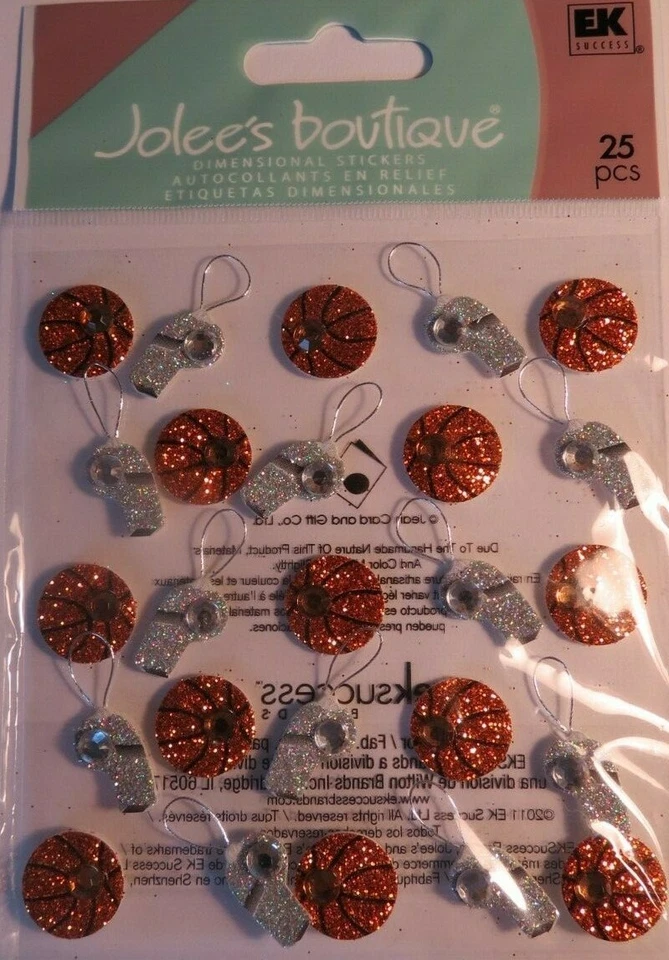 SILBATO BALONCESTO BOUTIQUE JOLEE'S REPETI 25 PIEZAS PEGATINAS ÁLBUM DE RECORTES DEPORTE ARTESANAL Foto 1 de 1