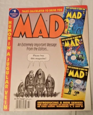 MAD Magazine Full Color Reprint Number 1 Summer 1997 - Image 1 of 4