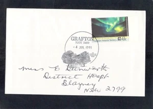 X1010 Australia NSW Grafton Jacaranda Tree 1991 APM postmark on cover - Picture 1 of 2