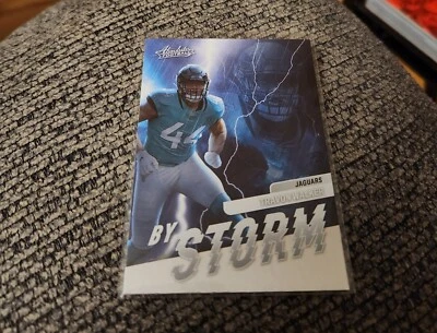 2022 Absolute Football Travon Walker RC By Storm BST-17 Jacksonville Jaguars - Image 1 of 2