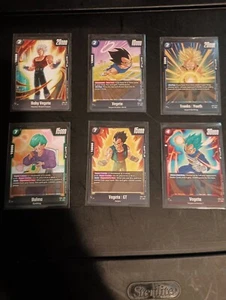 Dragon Ball Fusion World Ultra Limit FB04 8 Card Count Vegeta Family Set - Picture 1 of 3