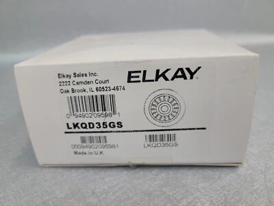 NEW ELKAY LKQD35GS GREYSTONE KITCHEN SINK DISPOSAL FLANGE STRAINER BASKET