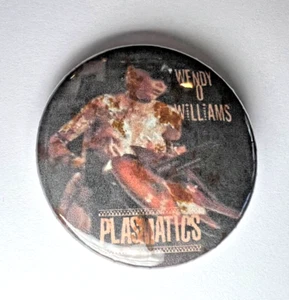 New 2006 PLASMATICS  Pin Badge Button, Punk Rock Hardcore Wendy O Williams #C - Picture 1 of 3