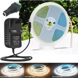 Kit nastro LED ad alta densità di decorazione flessibile DC 12/24 V COB luci - Foto 1 di 17