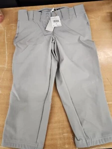 Adidas Women's Softball Pants.PH Pro Pants. Grey. Size Small. Sku GQ9187 - Picture 1 of 4