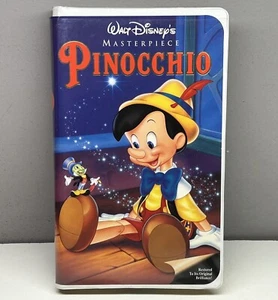 Pinocchio VHS Disney Video Tape Masterpiece Collection Movie Vintage Clamshell - Bild 1 von 13
