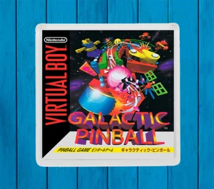 Galactic Pinball Japan Nintendo Virtual Boy Fridge Magnet - Picture 1 of 1