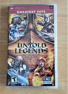 UNTOLD LEGENDS: BROTHERHOOD OF THE BLADE RPG (SONY PSP UMD, 2006) GH SEALED PACK - Picture 1 of 4