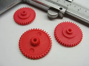 Juego de engranajes PHILIPS D8478 D6530 D8140 D6280 D8017 D8018 3 unidades sin impresión 3D - Imagen 1 de 5