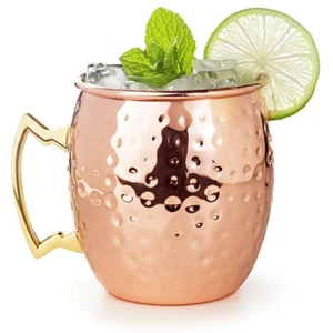 Moscow Mule Mugs Kupfer Becher 4 Kupfertassen 530ML Fassungsvermögen - Bild 1 von 11
