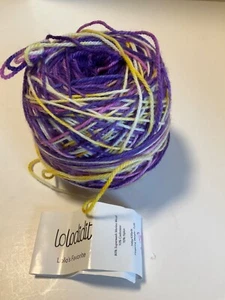 Lolodidit Lolo's Favorite Purple People Fingering weight yarn merino cashmere - Picture 1 of 1