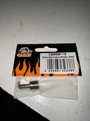 DHK Piñón Gear Outdrive / Pines (2x8mm) - Imagen 1 de 2