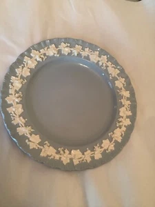 EXC COND Set 4 Wedgwood Blue Etruria Barlaston Embossed Queensware Salad Plate - Picture 1 of 3