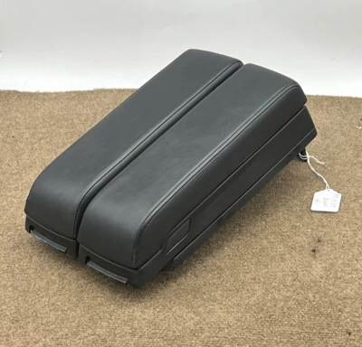 Infiniti FX35 FX45 2003-2005 consola central deslizable reposabrazos tapa cuero negro #1 Foto 1 de 4