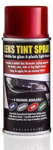 RED Lens Spray Tint Paint headlamp headlight indicator MC17 +