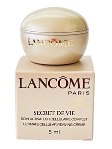Lancome Paris Secret De Vie Ultimate Cellular Reviving Creme 5ml New in Box - Picture 1 of 6