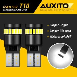 AUXITO 194 168 Canbus LED Interior Licencia Domo Bombilla T10 6000K Sin Errores - Imagen 1 de 10