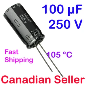 1/5/10 pcs 100uF 250V 16x31.5mm 105C Panasonic NHG - Bild 1 von 1